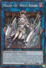 Maliss Q White Binder - CRBR-EN019 - Collector's Rare - 1st Edition